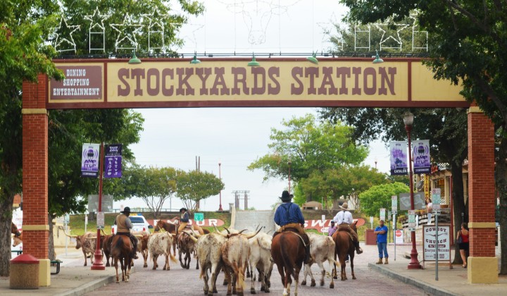 Fort Worth Stockyards.
